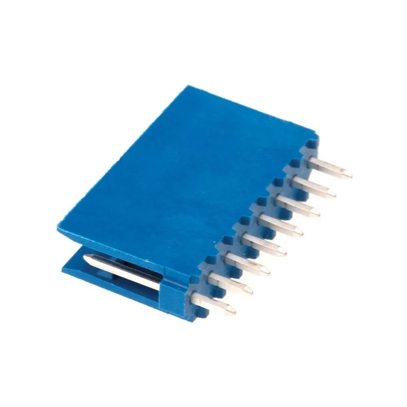 NEUTRAL AMPMODU Series Straight Through Hole PCB Header 8 Contacts 2.54 mm Pitch 1 Row Shrouded HE14