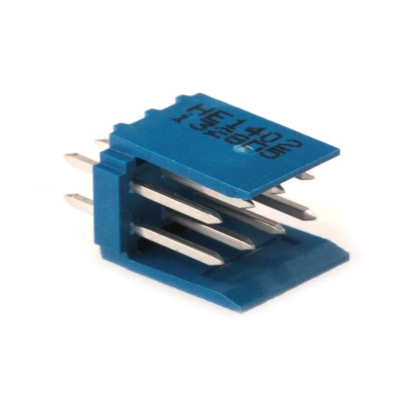 NEUTRAL AMPMODU Series Straight Through Hole PCB Header 8 Contact 2.54 mm Pitch 2 Row Shrouded HE14