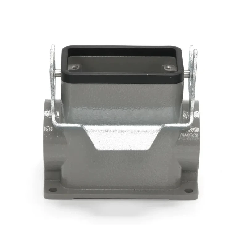 RS PRO Heavy Duty Power Connector Housing Surface Mount Die Cast Aluminium IP65 1 Lever M32 208-4833