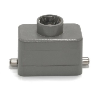 RS PRO Heavy Duty Power Connector Housing 2, Aluminium Die Cast, IP65, Top Mount, 2 Levers RS-H10B 208-4863