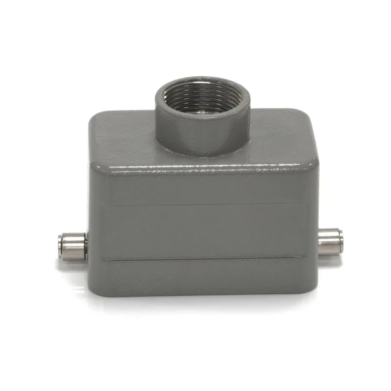 RS PRO Heavy Duty Power Connector Housing 2, Aluminium Die Cast, IP65, Top Mount, 2 Levers RS-H10B 208-4863