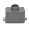 RS PRO Heavy Duty Power Connector Housing 2, Aluminium Die Cast, IP65, Top Mount, 2 Levers RS-H10B 208-4863