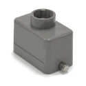 RS PRO Heavy Duty Power Connector Housing 2, Aluminium Die Cast, IP65, Top Mount, 2 Levers RS-H10B 208-4863