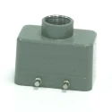RS PRO Heavy Duty Power Connector Housing 4, RS-H10B Die Cast Aluminium IP65 Protection China 208-4869