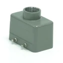 RS PRO Heavy Duty Power Connector Housing 4, RS-H10B Die Cast Aluminium IP65 Protection China 208-4869