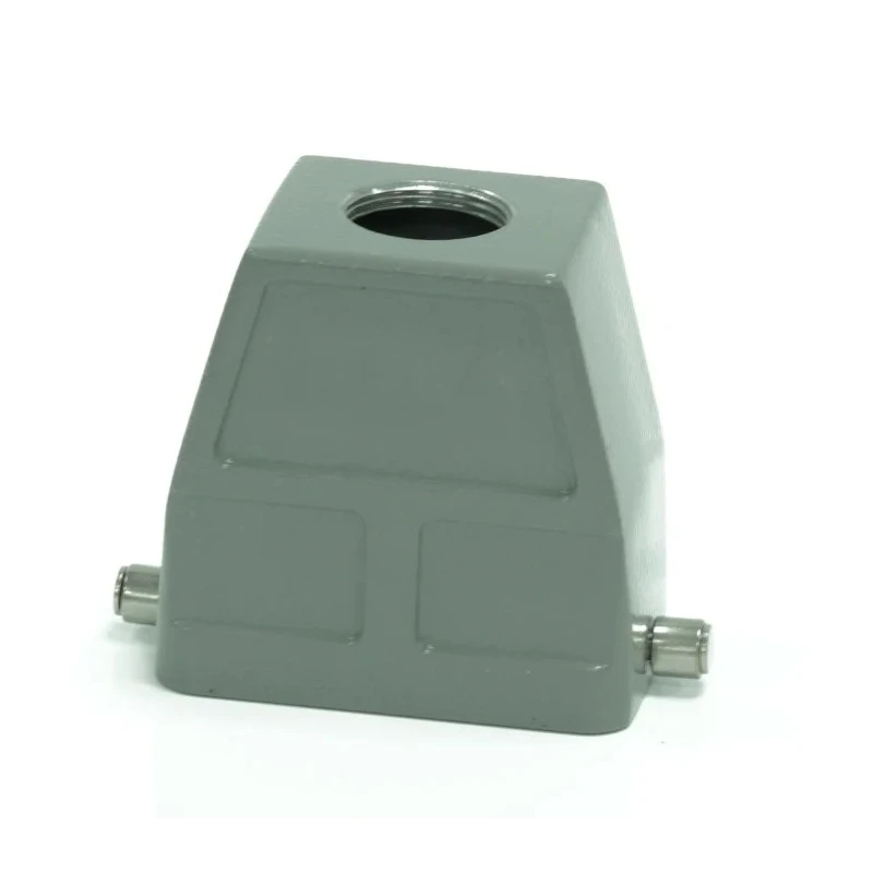 RS PRO Heavy Duty Power Connector Housing Top Mount Die Cast Aluminium IP65 208-4872