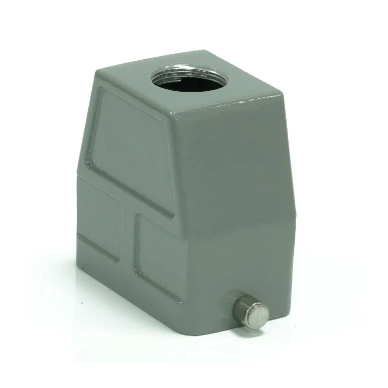 RS PRO Heavy Duty Power Connector Housing Top Mount Die Cast Aluminium IP65 208-4872