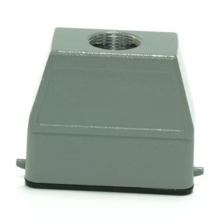 RS PRO Heavy Duty Power Connector Housing Top Mount Die Cast Aluminium IP65 RS-H16A 208-4909