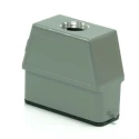 RS PRO Heavy Duty Power Connector Housing 2 Die Cast Aluminium IP65 Protection RS-H16A 208-4910
