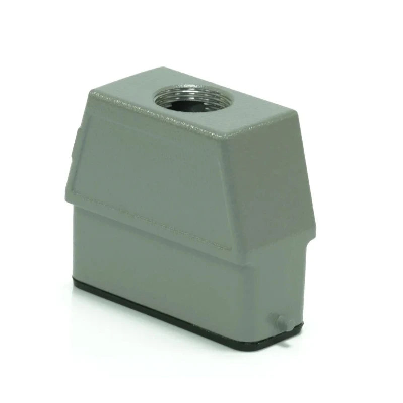 RS PRO Heavy Duty Power Connector Housing Top Mount Die Cast Aluminium IP65 RS-H16A 208-4909