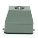RS PRO Heavy Duty Power Connector Housing Top Mount Die Cast Aluminium IP65 2 Levers 208-4911