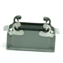 RS PRO Heavy Duty Power Connector Housing 2, RS-H16B, Die Cast Aluminium, Surface Mount, IP65 Protection 208-4966