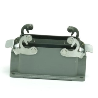 RS PRO Heavy Duty Power Connector Housing 2, RS-H16B, Die Cast Aluminium, Surface Mount, IP65 Protection 208-4966