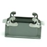 RS PRO Heavy Duty Power Connector Housing 2, RS-H16B, Die Cast Aluminium, Surface Mount, IP65 Protection 208-4966