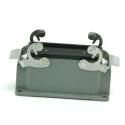 RS PRO Heavy Duty Power Connector Housing 2 Lever Surface Mount Die Cast Aluminium IP65 RS-H16B 208-4968