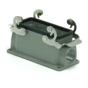 RS PRO Heavy Duty Power Connector Housing 2 Lever Surface Mount Die Cast Aluminium IP65 RS-H16B 208-4968