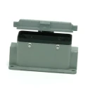 RS PRO Heavy Duty Power Connector Housing Surface Mount Die Cast Aluminium IP65 4-Lever RS PRO 208-4973