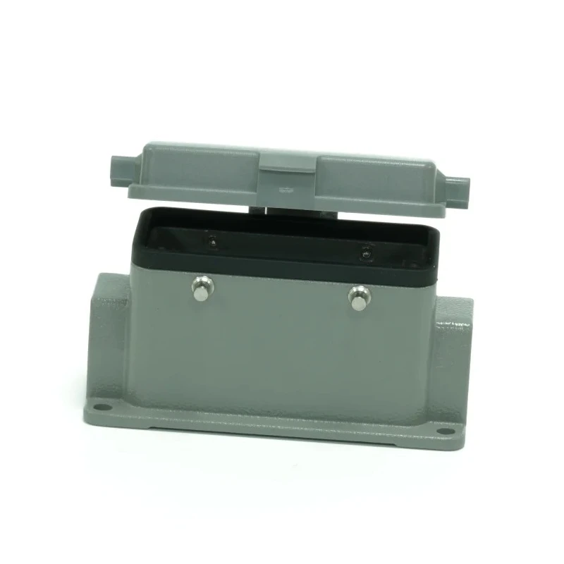 RS PRO Heavy Duty Power Connector Housing Surface Mount Die Cast Aluminium IP65 4-Lever RS PRO 208-4973