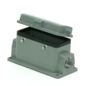 RS PRO Heavy Duty Power Connector Housing Surface Mount Die Cast Aluminium IP65 4-Lever RS PRO 208-4973