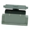 RS PRO Heavy Duty Power Connector Housing Surface Mount Die Cast Aluminium IP65 4 Levers 208-4974
