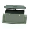 RS PRO Heavy Duty Power Connector Housing Surface Mount Die Cast Aluminium IP65 4 Levers M25 Thread Size 208-4975