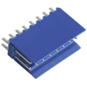 TE Connectivity AMPMODU HE14 Series Straight Through Hole PCB Header, 16 Contacts, 2.54 mm Pitch, 2 Row, Shrouded HE14