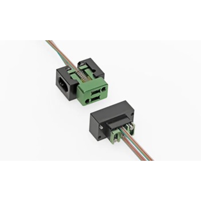 Amphenol Socapex MT APC Multimode Duplex Fibre Optic Connector Vita 66 0.8dB Insertion Loss 10-504637-008