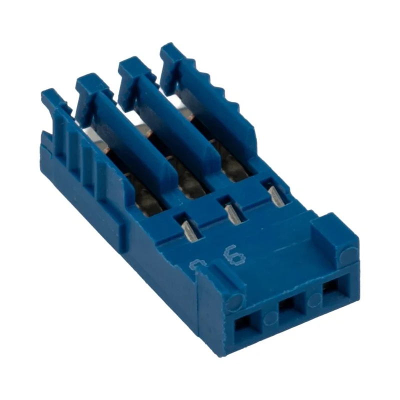 ITW Pancon AMPMODU Female Connector Housing 2.54 mm Pitch 3 Way 1 Row Straight HE14