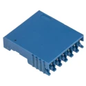 NEUTRAL AMPMODU Female Connector Housing 2.54 mm Pitch 6 Way 1 Row Straight HE14