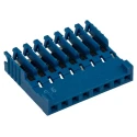 NEUTRAL AMPMODU Female Connector Housing, 2.54 mm Pitch, 8 Way, 1 Row Straight HE14