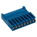 NEUTRAL AMPMODU Female Connector Housing, 2.54 mm Pitch, 8 Way, 1 Row Straight HE14