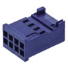TE Connectivity AMPMODU HE13/HE14 Female Connector Housing 2.54 mm Pitch 8 Way 2 Row Straight 281839-4