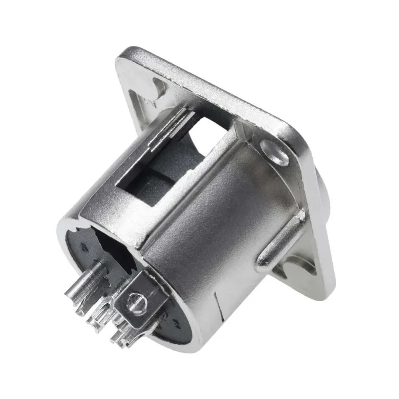 RS PRO Panel XLR Connector, Straight, Male, 7 Contacts, 50 V, 7.5 A, Silver Plating 208-5200
