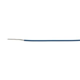 TE Connectivity FlexLite Series Blue Hook Up Wire 22 AWG 19/0.15 mm Core Strands 100 m Polyolefin FLT0111-0.35-6