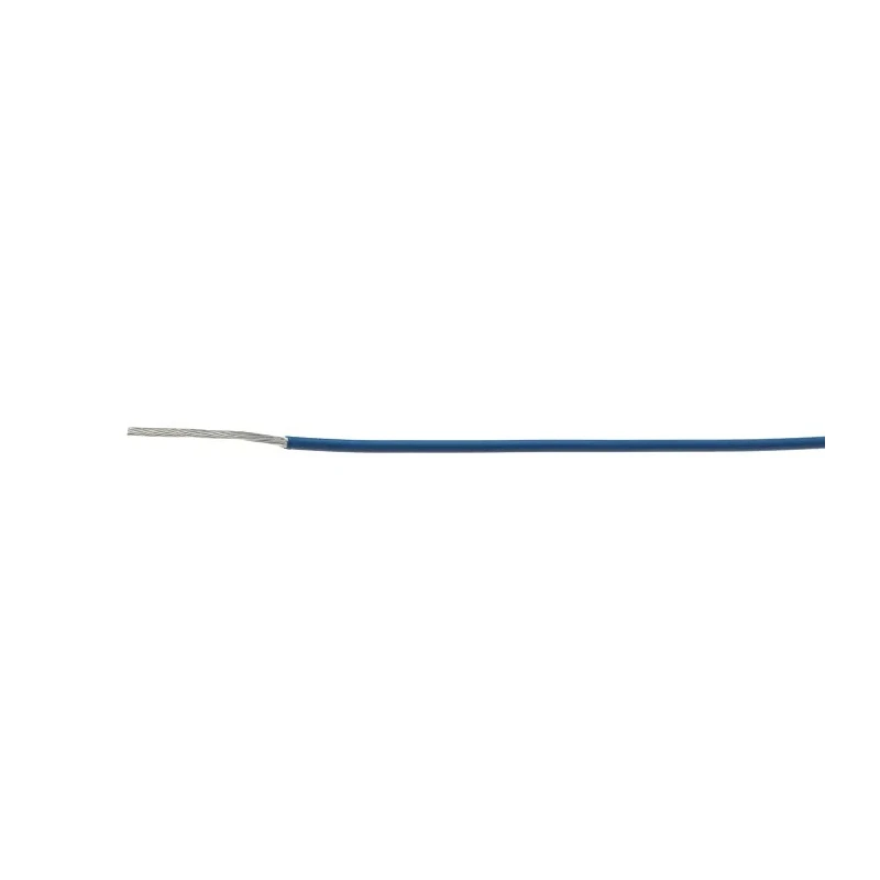 TE Connectivity FlexLite Series Blue Hook Up Wire 22 AWG 19/0.15 mm Core Strands 100 m Polyolefin FLT0111-0.35-6