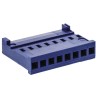 TE Connectivity AMPMODU HE13/HE14 Female Connector Housing 2.54 mm Pitch 8 Way 1 Row Straight 281838-8