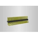 Samtec Pin Header Through Hole 34 Contacts 2.54 mm Pitch 2 Row Unshrouded TSW-117-08-L-D-RA