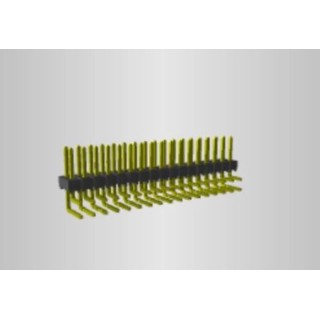 Samtec Pin Header Through Hole 34 Contacts 2.54 mm Pitch 2 Row Unshrouded TSW-117-08-L-D-RA