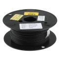 TE Connectivity FlexLite Series Black Equipment Wire 17 AWG 19/0.25 mm Core Strands 100 m Polyolefin FLT0111-1.00-0