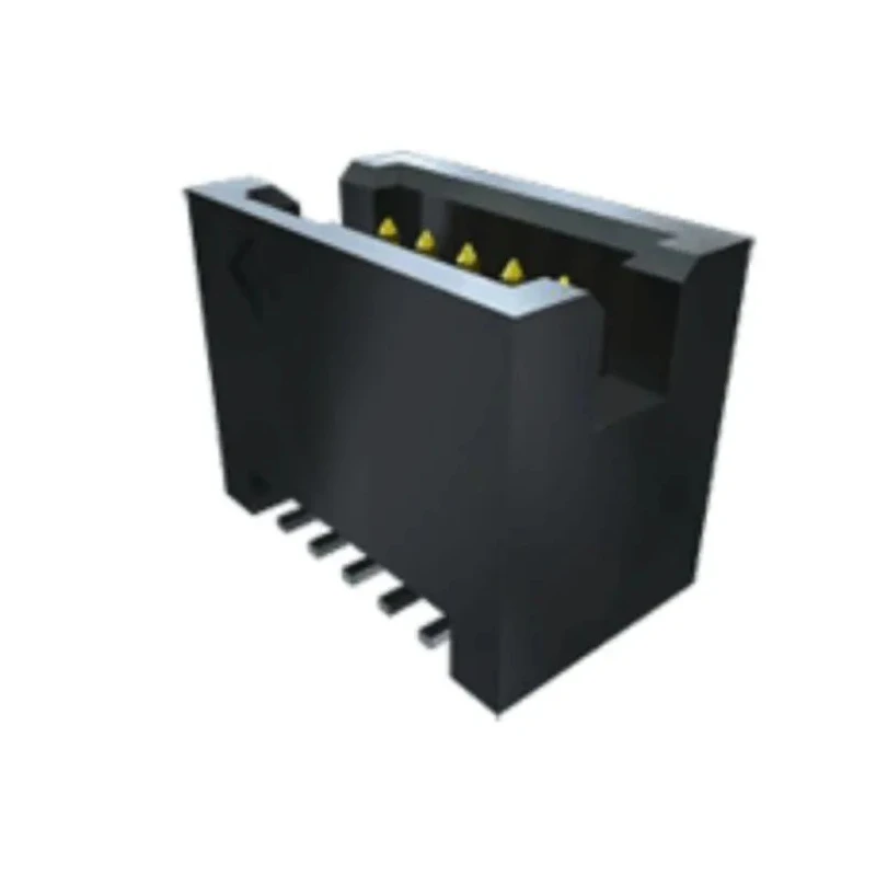Samtec TFC Series Vertical Surface PCB Header 6 Contacts 1.27 mm Pitch 2 Row Shrouded TFC-103-02-L-D-K-TR