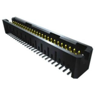 Samtec TFML Series Right Angle Through Hole PCB Header, 80 Contact(s), 1.27 mm Pitch, 2 Row, Shrouded TFML-140-02-S-D-A