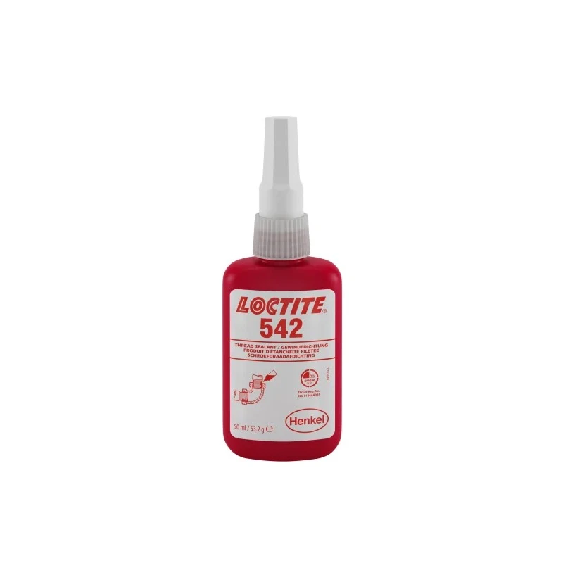 Loctite Pipe Sealant Thread Sealant Medium Strength Fast Curing 50ML 542 542, 50ML