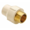 Fusion 20mm CPVC Adaptor Male Brass Threaded Size 3/4 Inches