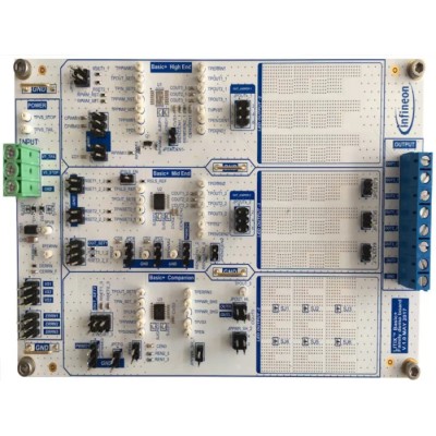 Infineon BASICPLUS DEMOBOARD LED Driver Evaluation Board for TLD1114-1EP, TLD2141-3EP BASICPLUSDEMOBOARDTOBO1