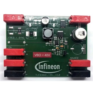Infineon Evaluation Board for Power Controller Multi-topology Low-side Controller Automotive Environment TLE8386-2EL