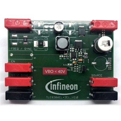 Infineon Evaluation Board for Power Controller Multi-topology Low-side Controller Automotive Environment TLE8386-2EL