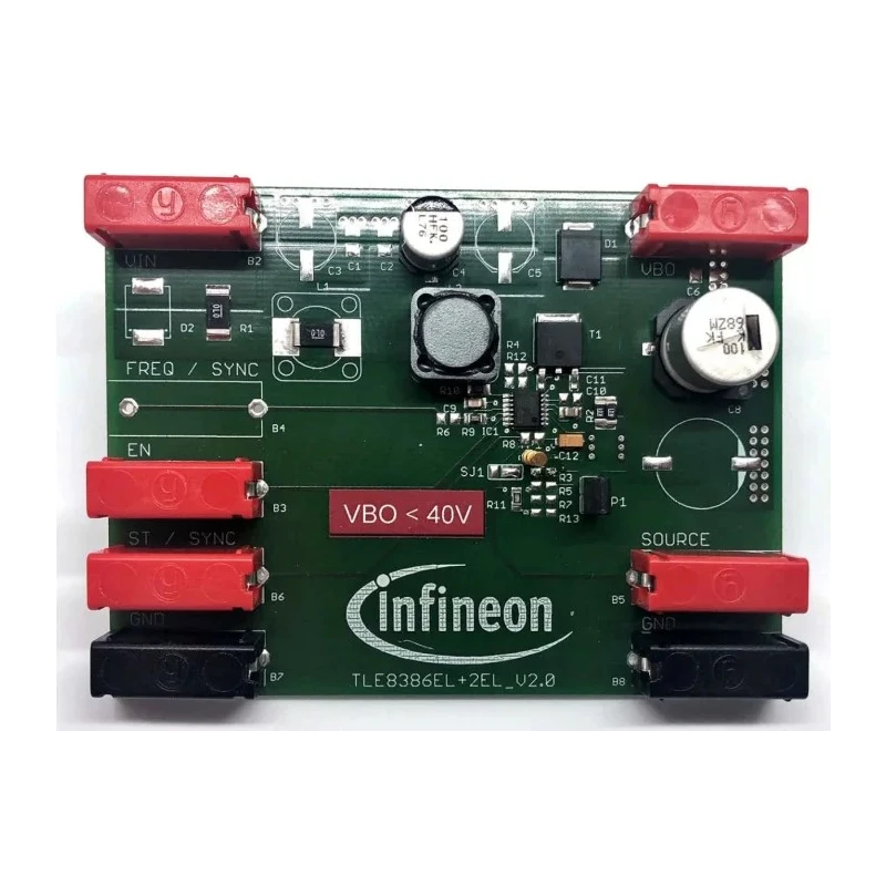 Infineon Evaluation Board for Power Controller Multi-topology Low-side Controller Automotive Environment TLE8386-2EL