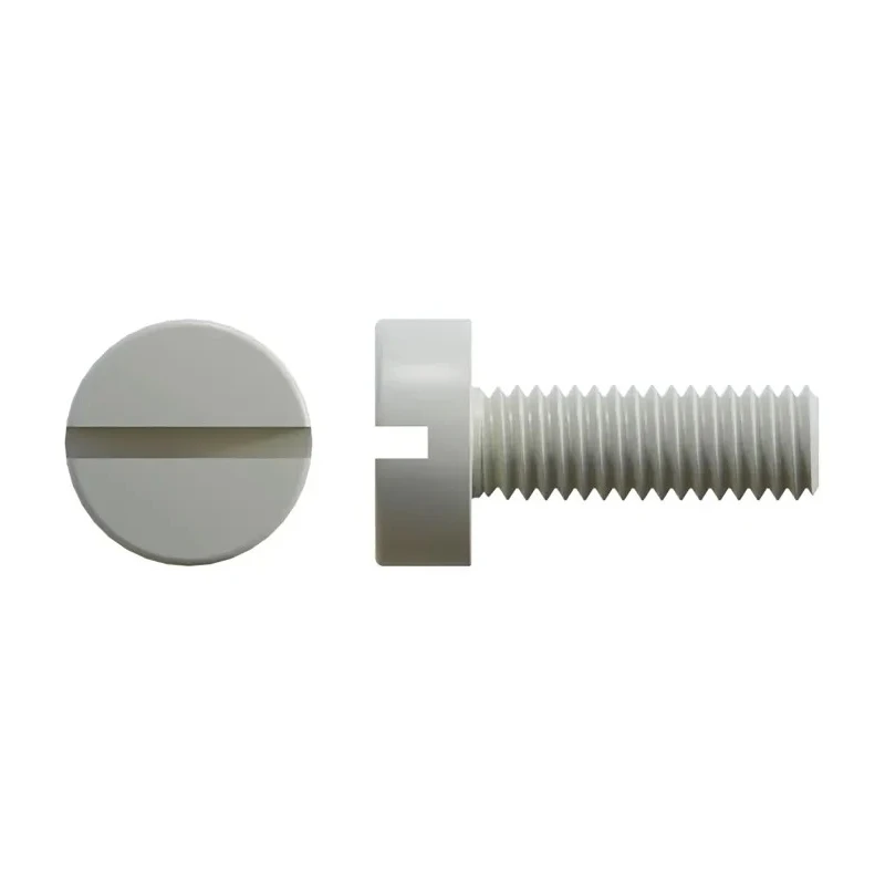 RS PRO Slot Cheese Nylon Machine Screw 12 mm M2 232-6904