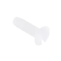RS PRO Slot Countersunk Nylon Machine Screw 10 mm M3 232-6914