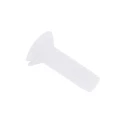 RS PRO Slot Countersunk Nylon Machine Screw 10 mm M3 232-6914